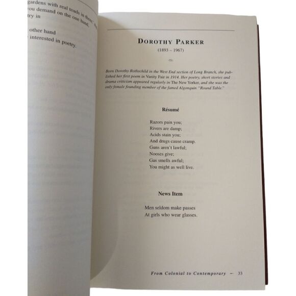 The Poets of New Jersey From Colonial to Contemporary Paperback 2005 W Whitman. - Picture 3 of 16